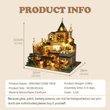 1:24 DIY Dollhouse Kit ( DREAMS COME TRUE)