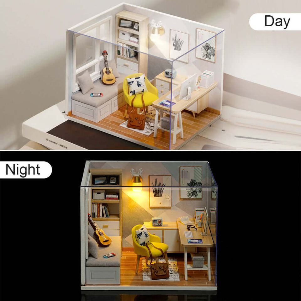 1:24 DIY Dollhouse Kit ( Sunshine Room)