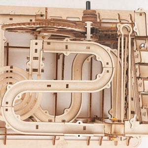 Wooden Model Waterweel Marble Circuit