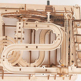 Wooden Model Waterweel Marble Circuit