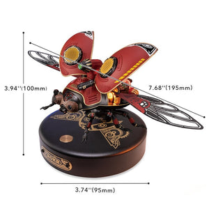 Steampunk Mechanical Beetle