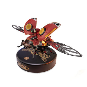 Steampunk Mechanical Beetle