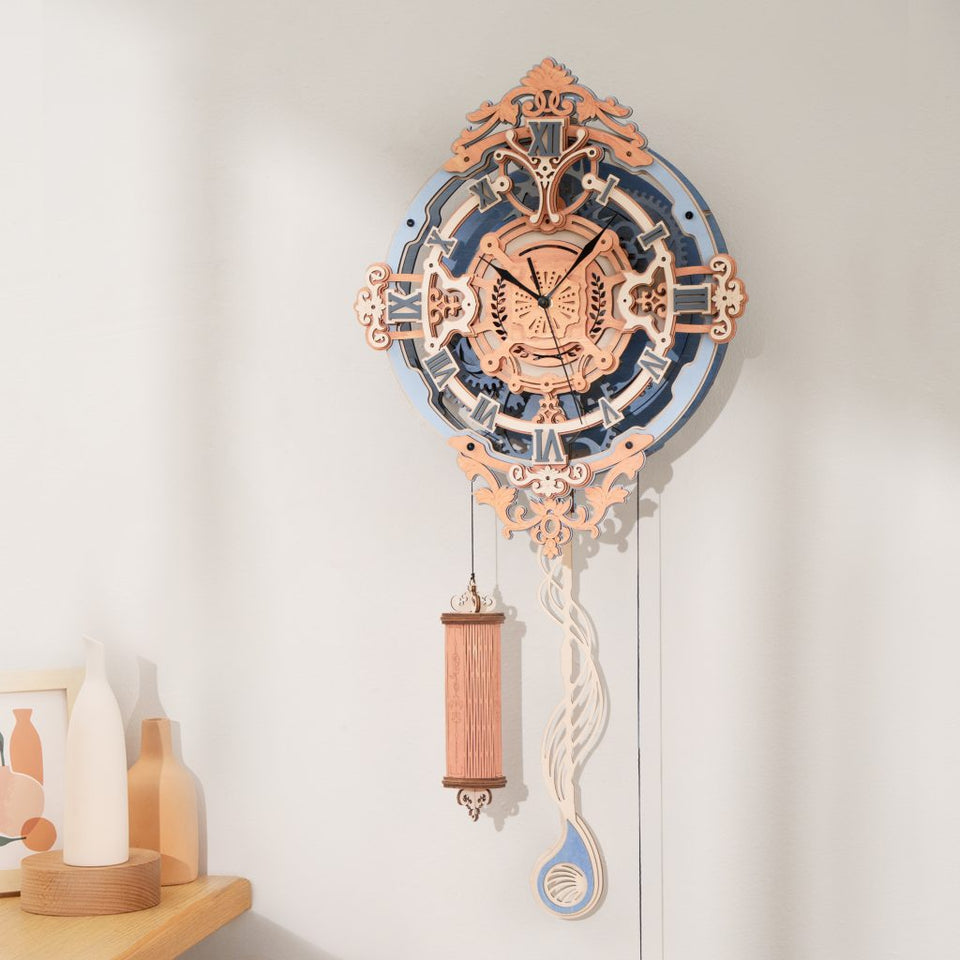 Romantic Note Wall Clock