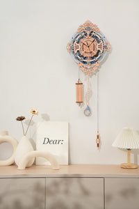 Romantic Note Wall Clock