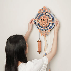 Romantic Note Wall Clock