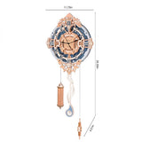 Romantic Note Wall Clock