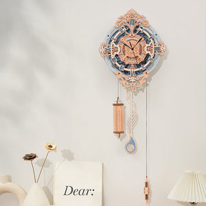 Romantic Note Wall Clock