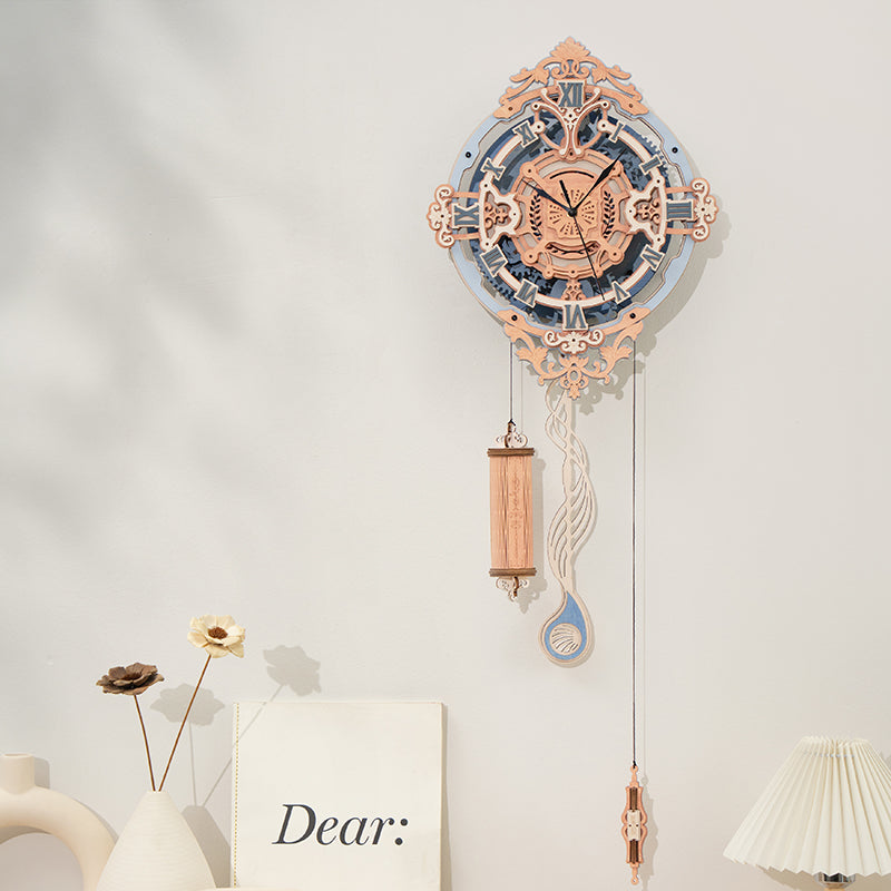 Romantic Note Wall Clock