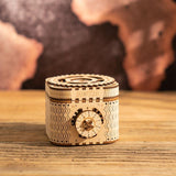 Wooden Model Treasure Box