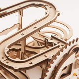 Wooden Model Waterweel Marble Circuit