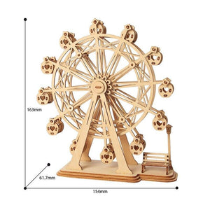 Wood Model Ferris Wheel