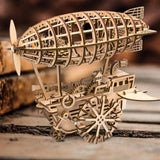 Wooden Model Mechanical Airship