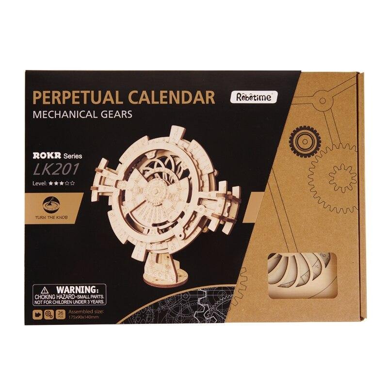 Wooden Model Perpetual Calendar