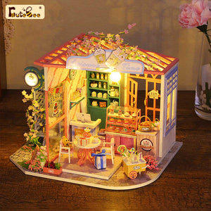 1:24 DIY Dollhouse Kit ( Story of Flowers )