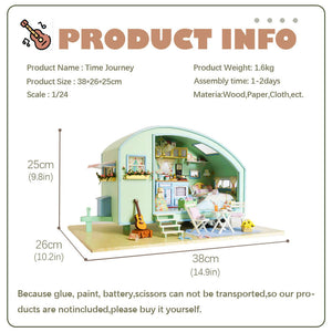 1:24 DIY Dollhouse Kit (Time Journey)