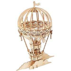 Wood Model Hot Air Balloon