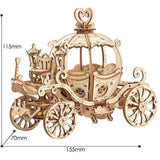 Wood Model Princess Carriage