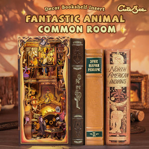 DIY Book Nook Kit | Fantastic Animal Common Room