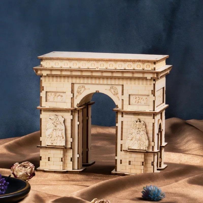 Wood Model Arc de Triomphe