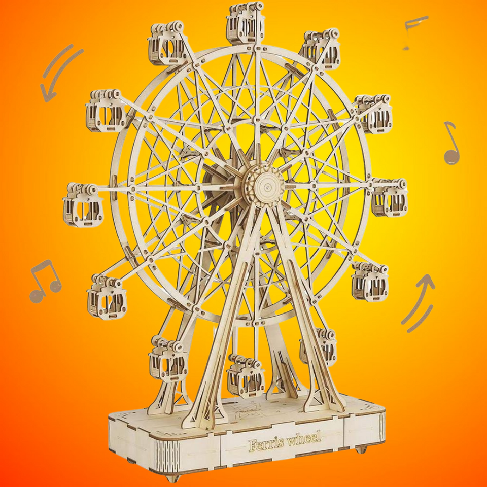 Wooden Model Ferris Wheel