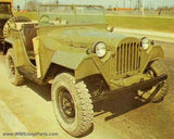 Wood Model Military Jeep