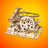 Wooden Model Waterweel Marble Circuit
