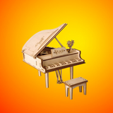 Model Wood Grand Piano