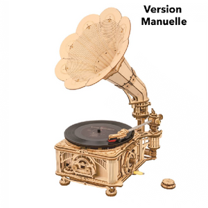 Wooden Model Classical Gramophone