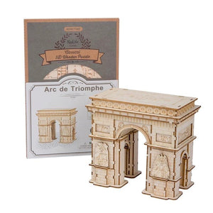 Wood Model Arc de Triomphe