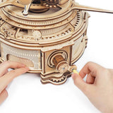 Wood Model Mechanical Solar System