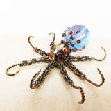 2400PCS+ Steampunk Mechanical Octopus Metal DIY 3D Model Kit