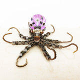 2400PCS+ Steampunk Mechanical Octopus Metal DIY 3D Model Kit