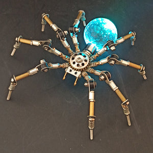 270PCS+ 3D Mini mechanical Spider DIY Model Kits Metal Puzzle