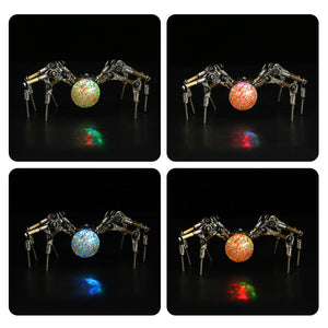 270PCS+ 3D Mini mechanical Spider DIY Model Kits Metal Puzzle