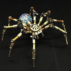 270PCS+ 3D Mini mechanical Spider DIY Model Kits Metal Puzzle