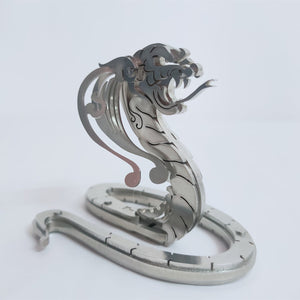 3D DIY King Cobra Puzzle Metal Model Kit