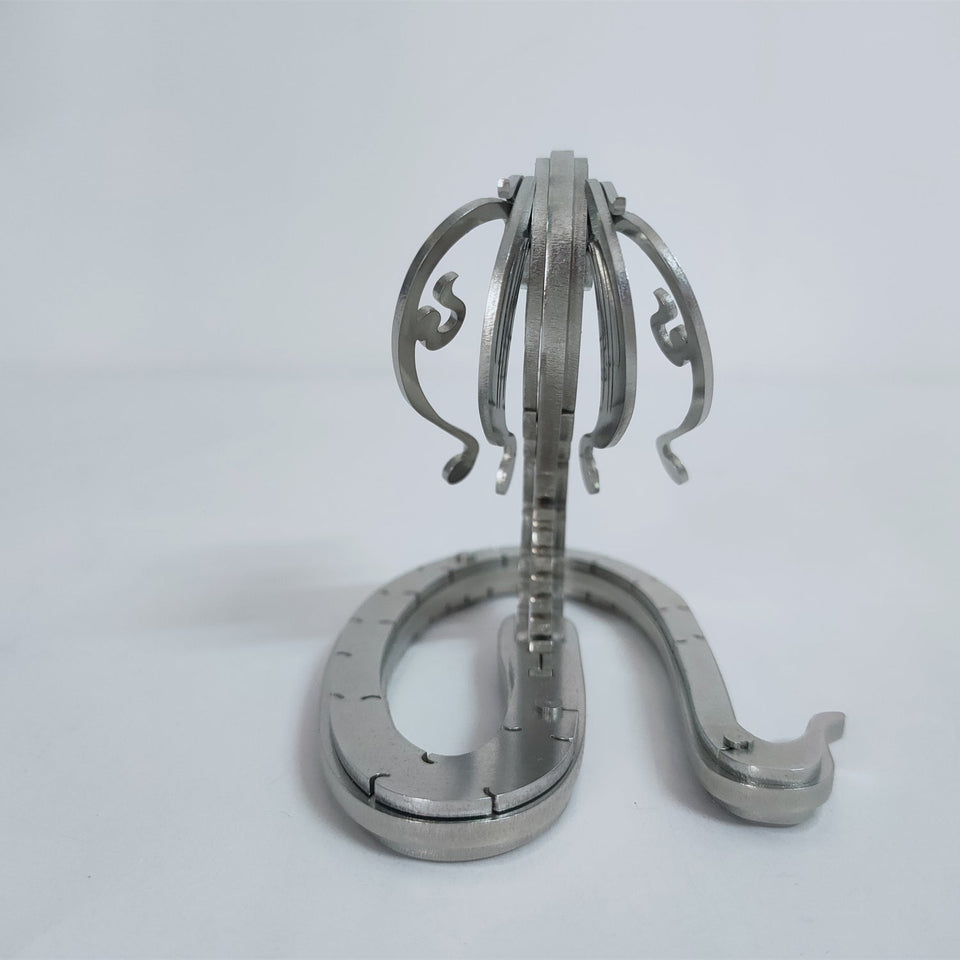 3D DIY King Cobra Puzzle Metal Model Kit