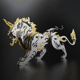 3D Metal Mechanical Variation Tiger Puzzle Model Kit