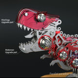 3D Metal Puzzle DIY Assembly Tyrannosaurus Dinosaur Model Kits for Kids As Gift