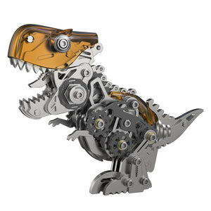 3D Metal Puzzle DIY Assembly Tyrannosaurus Dinosaur Model Kits for Kids As Gift