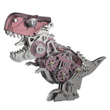 3D Metal Puzzle DIY Assembly Tyrannosaurus Dinosaur Model Kits for Kids As Gift