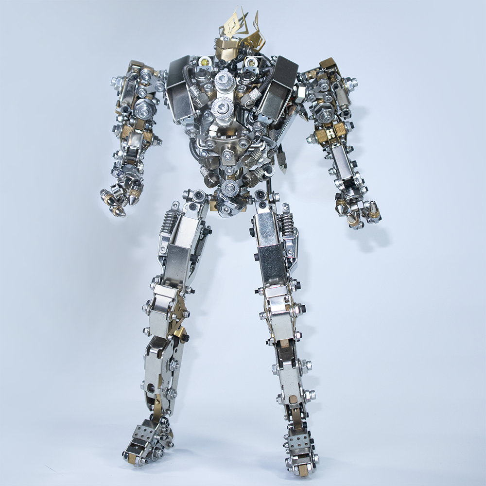 3D Metal Puzzle Mecha Model Kit 1200PCS Metal Figure