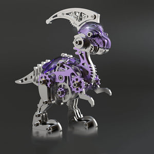 3D Metal Various Cretaceous Dinosaur Mechanical Model Kits