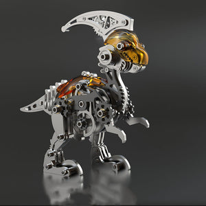 3D Metal Various Cretaceous Dinosaur Mechanical Model Kits