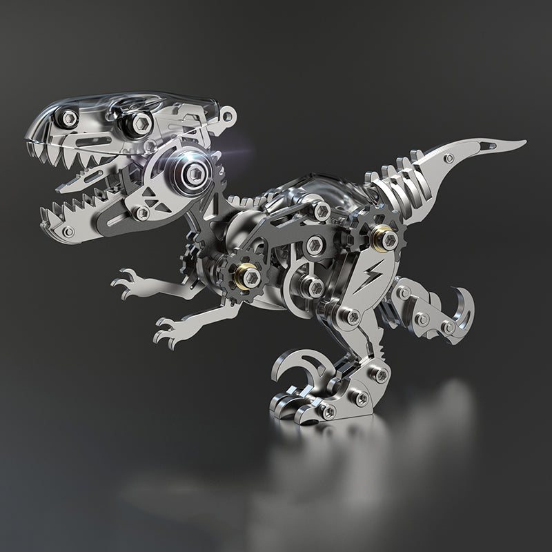 3D Metal Various Cretaceous Dinosaur Mechanical Model Kits