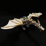 Fly Dragon Mechanical 3D Metal DIY Puzzle Model Kit With Base