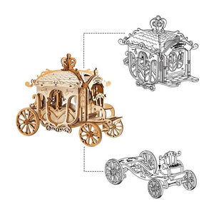 Wooden Model Royal Coach