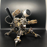 313Pcs Assembly 3D Puzzle Model Magnetic Chaser Hunter Mecha Model Bluetooth Speakers