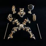 313Pcs Assembly 3D Puzzle Model Magnetic Chaser Hunter Mecha Model Bluetooth Speakers