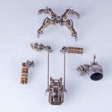 313Pcs Assembly 3D Puzzle Model Magnetic Chaser Hunter Mecha Model Bluetooth Speakers